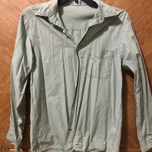 Green dress shirt